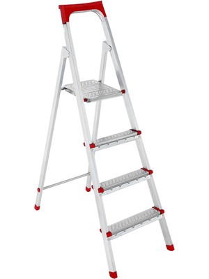 Ayyıldız Merdiven Hkm Ticaret Ekstra Kalın Metal Merdiven 3 1 Basamaklı