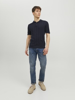 Jack & Jones Polo Yaka Kısa Kollu Triko - Bludean