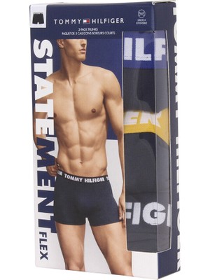 Tommy Hılfıger Statement Flex Erkek 3 Lü Boxer 09T3798-962