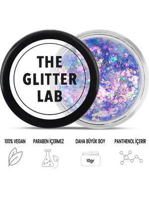 The Glitter Lab - Jel Formlu Parlak Glitter - Daisy Crazy  ~10 gr