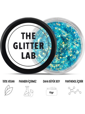 The Glitter Lab - Jel Formlu Parlak Glitter - Mermaid ~10 gr