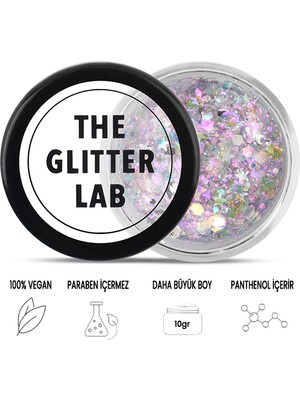 The Glitter Lab - Jel Formlu Parlak Glitter - Baby ~10 gr