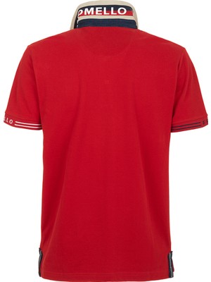 Fred Mello Kırmızı Erkek Polo T-Shirt FM23S23QCRED