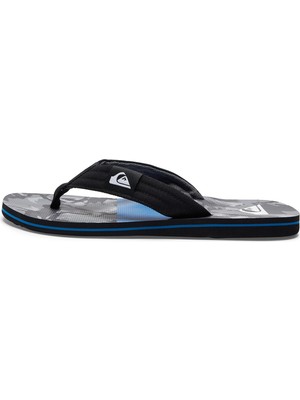 Quiksilver Siyah - Mavi Erkek Terlik AQYL101339 Molokaı Layback Iı