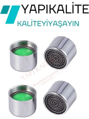 Yapı Kalite Pirinç Malzeme Batarya Ucu Su Akış Perletörü İç Dişli ile Su Tasarrufu Sağlar