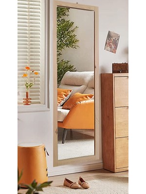 Mirrorss Ayna Mirrorss Doğal Ahşap Duvar Hol AYNA121X37 KRC002