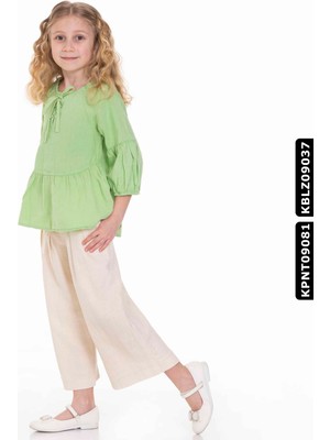 Xo Kids Kız Bluz 5-9 Yaş 780 KBLZ09039 Yeşil