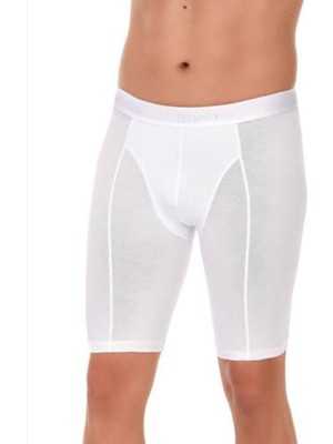 Yıldız 160 Erkek Modal Uzun Boxer Şort Tekli