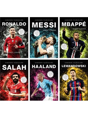 Sahanın Yıldızları Ronaldo - Messi - Mbappe - Salah-Haaland -Lewandowski