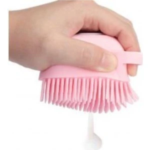 Çok Amaçlı Silikon Lif Hazneli Kese Banyo Duş Silikon Temizleme