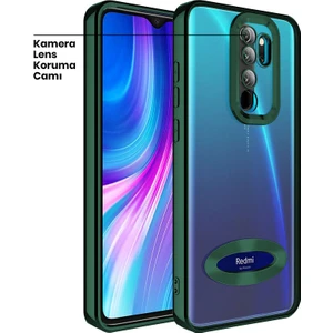 Xiaomi Redmi Note 8 Pro Kılıf Zebana Glint Silikon Kılıf Yeşil