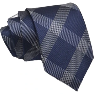 Dut Ipek High-End Iş El Yapımı Erkek Ipek Kravat Mavi Lacivert Resmi Kıyafet 8 cm (Yurt Dışından)