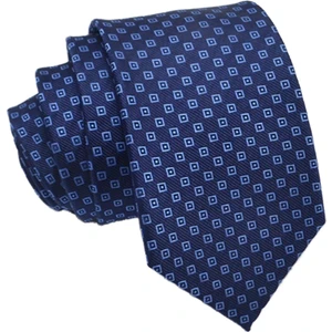 Dut Ipek High-End Iş El Yapımı Erkek Ipek Kravat Mavi Lacivert Resmi Kıyafet 8 cm (Yurt Dışından)