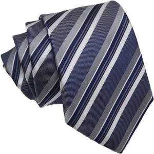 Dut Ipek High-End Iş El Yapımı Erkek Ipek Kravat Mavi Lacivert Resmi Kıyafet 8 cm (Yurt Dışından)