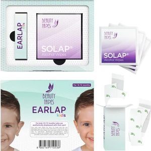 Beauty Tapes Earlap Kids Kepçe Kulak Düzeltici, 12-72 Aylık Çocuklar Için