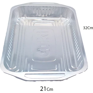 Yalova Ambalaj Alüminyum Kap 10 Adet  2000gr 21x32cm