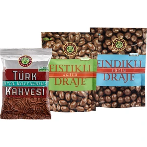 Kahve Dünyası Fındıklı Draje ve Antep Fıstıklı Draje ve Orta Kavrulmuş Türk Kahvesi
