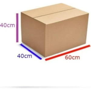 15 Adet 60X40X40 Çift Oluklu Taşıma Taşınma Kolisi Karton Koli Boş