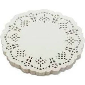 BENSAN 9 cm Kağıt Bardak Altlığı Dantel Mendil