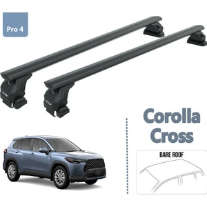 Auto Paw Toyota Corolla Cross Ara Atkısı Siyah Set 2022- Siyah