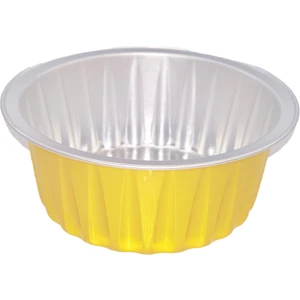 Yalova Ambalaj Alüminyum Krem Karamel Kase 50'Lü 110gr 4x8,5 Cm