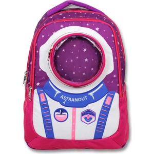 Cennec Sırt Çantası Pembe Astronot 3010