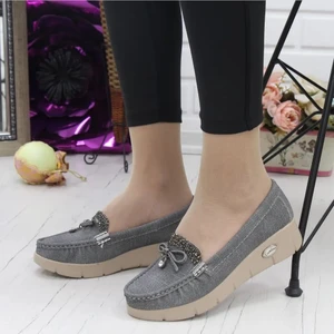 86 Bayan Dolgu Topuk Ayakkabı