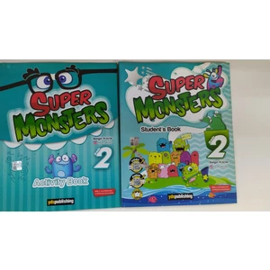 YDS Publishing 2. Sınıf Super Monsters Activitiy Book+Studentsbook2 Kitapset