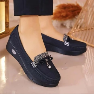 86 Bayan Dolgu Topuk Ayakkabı