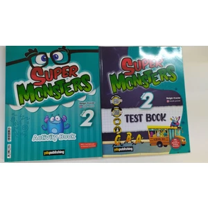 Super Monsters 2. Sınıf Student's Book+Actıvıty Booktek Kitap+ Testbook
