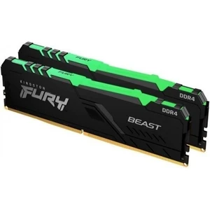 Kıngston Fury Beast Rgb 32GB 3600MHZ Ddr4 CL18 Dımm (Kıt Of 2)&nbsp;ram  KF436C18BBAK2/32