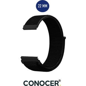 Haylou Rt LS05S Uyumlu Yüksek Kalite 22MM Hasır Dokuma Kordon Kayış