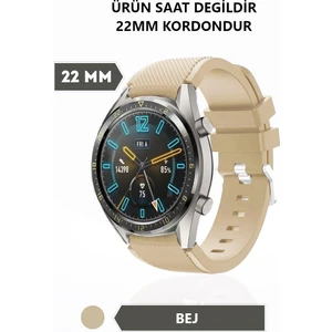 Qcy Gtc Uyumlu Yüksek Kalite 22MM Çizgi Desenli Kordon Kayış