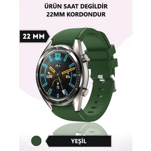 Qcy Gtc Uyumlu Yüksek Kalite 22MM Çizgi Desenli Kordon Kayış
