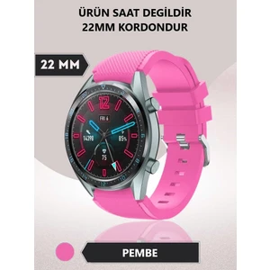Qcy Gtc Uyumlu Yüksek Kalite 22MM Çizgi Desenli Kordon Kayış