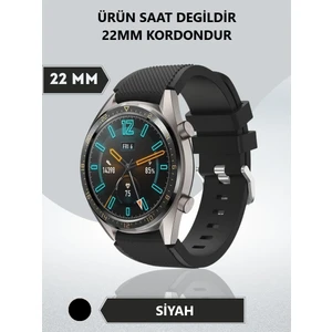Qcy Gtc Uyumlu Yüksek Kalite 22MM Çizgi Desenli Kordon Kayış