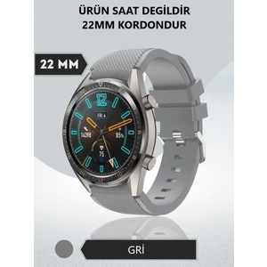 Qcy Gtc Uyumlu Yüksek Kalite 22MM Çizgi Desenli Kordon Kayış