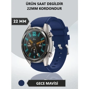 Samsung Gear S3 Frontier-Classic / Galaxy Watch 3 (45MM) - Watch 1 (46MM) Çizgi Desenli Kordon