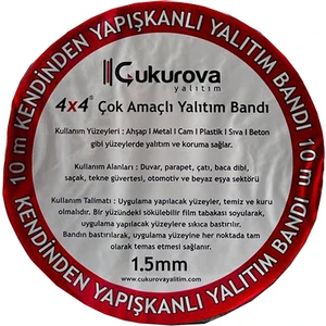 Bitümlü Kendinden Yapışkanlı Su Yalıtım Bantı