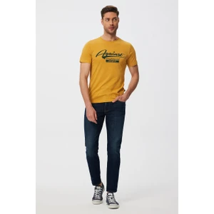 Lee Cooper Agaınst Erkek O Yaka T-Shirt Safran