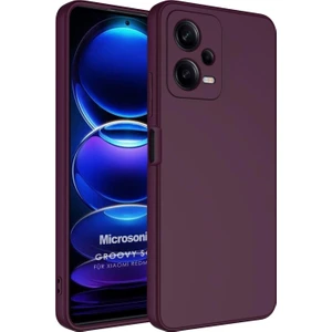 Xiaomi Redmi Note 12 Kılıf Groovy Soft Mor