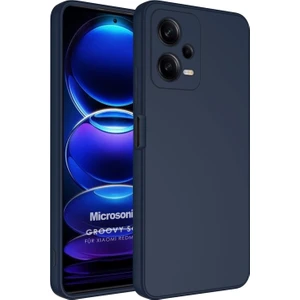 Xiaomi Redmi Note 12 Pro Kılıf Groovy Soft Lacivert