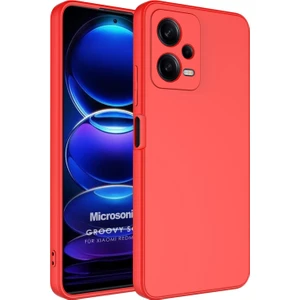Xiaomi Redmi Note 12 Pro Kılıf Groovy Soft Kırmızı