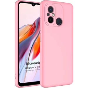 Xiaomi Redmi 12C Kılıf Groovy Soft Pembe