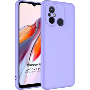 Xiaomi Redmi 12C Kılıf Groovy Soft Lila
