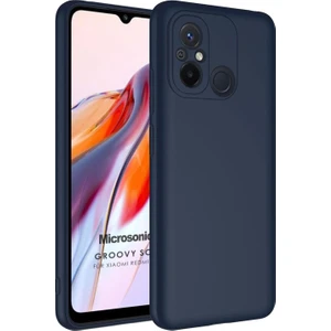 Xiaomi Redmi 12C Kılıf Groovy Soft Lacivert