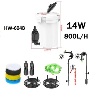 Sunsun HW-604B Akvaryum  Dış Filtre  Ultra Sessiz