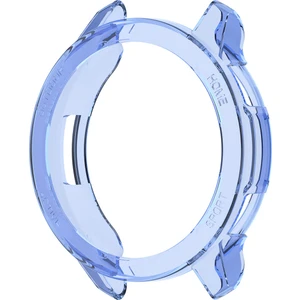 Xiaomi Watch S1 Active Önü Açık Tasarım Silikon Kılıf - Mavi