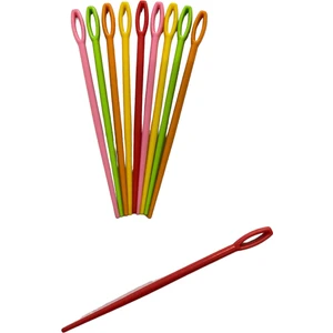 Plastik Yün Iğnesi 9cm 10'lu