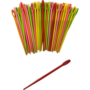Plastik Yün Iğnesi 9cm 50 'li